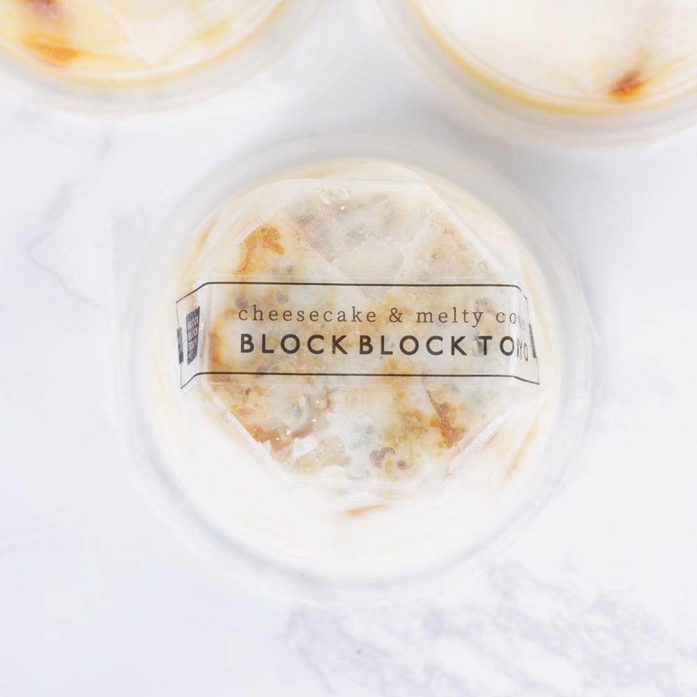 BLOCK BLOCK TOKYOBLOCK BLOCK TOKYO バスク手作りアイスクリーム（ブルー）3個入　eギフト