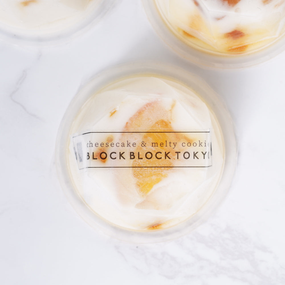 BLOCK BLOCK TOKYOBLOCK BLOCK TOKYO バスク手作りアイスクリーム（オレンジ）3個入　eギフト
