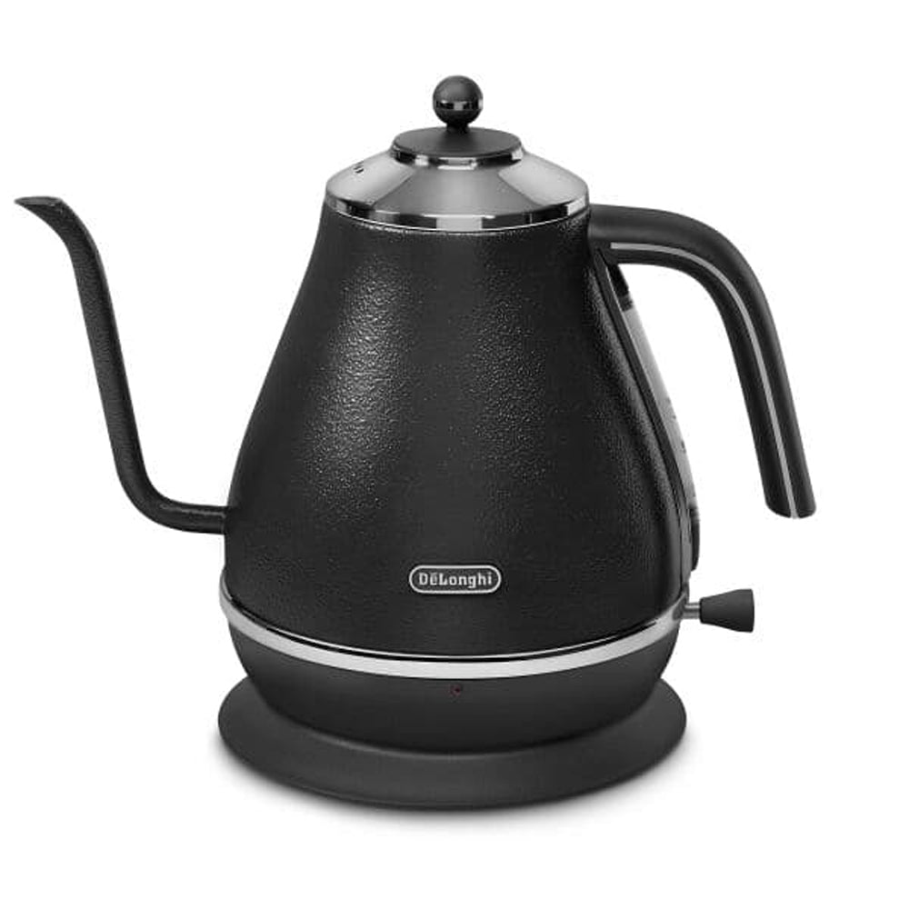 DeLonghi Icona Cafe Kettle 電気カフェケトル ブラック デロンギ アイコナ 電気カフェケトル プレステージグレー ギフト