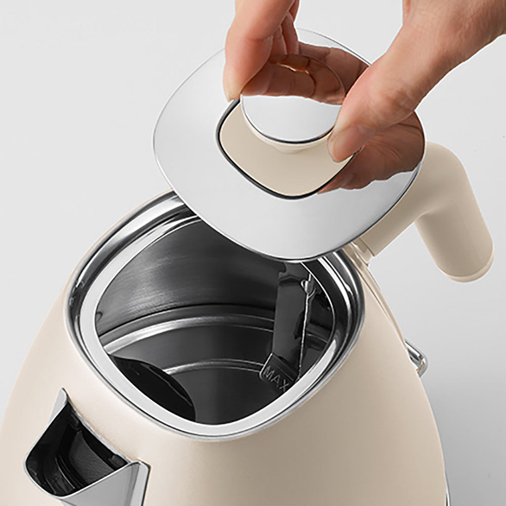 デロンギ ディスティンタ・ペルラ コレクション 電気ケトル(イエローKBIN1200J-Y)　eギフト