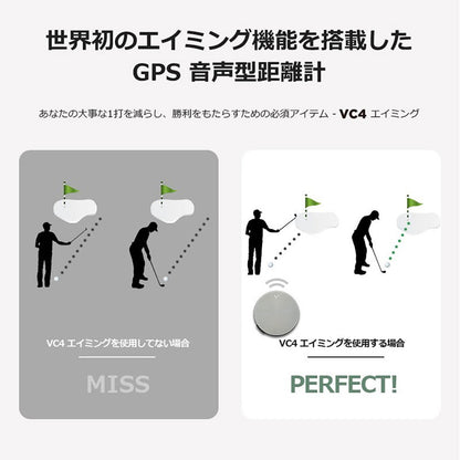 ボイスキャディ VOICE CADDIE VC4 Aiming　eギフト