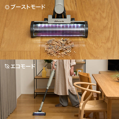 SHARK（シャーク） EVOPOWER SYSTEM NEO II+ コードレススティッククリーナー LC501Jアルミニウムグレー ギフトカード