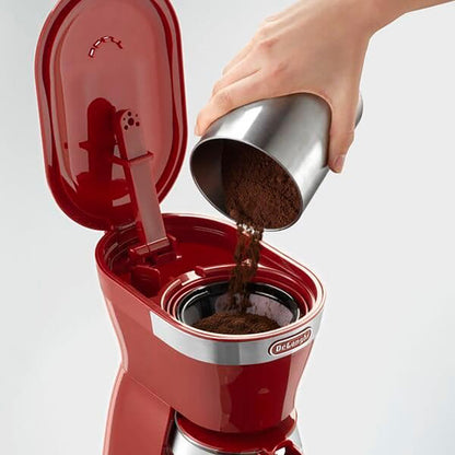 デロンギ アクティブ ドリップコーヒーメーカー パッションレッド　eギフト