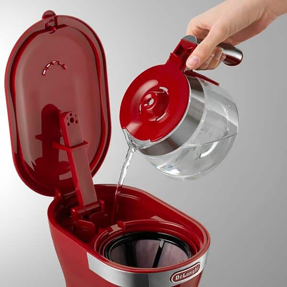 【お買い得！】DeLonghi ドリップ式コーヒーメーカー レッド 518GkoTIThL._AC_UF894,