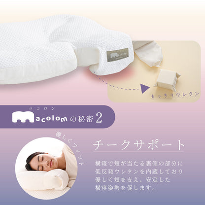 cocochi factory　女性が考えた寝返りしやすい熟睡枕 macolom　eギフト