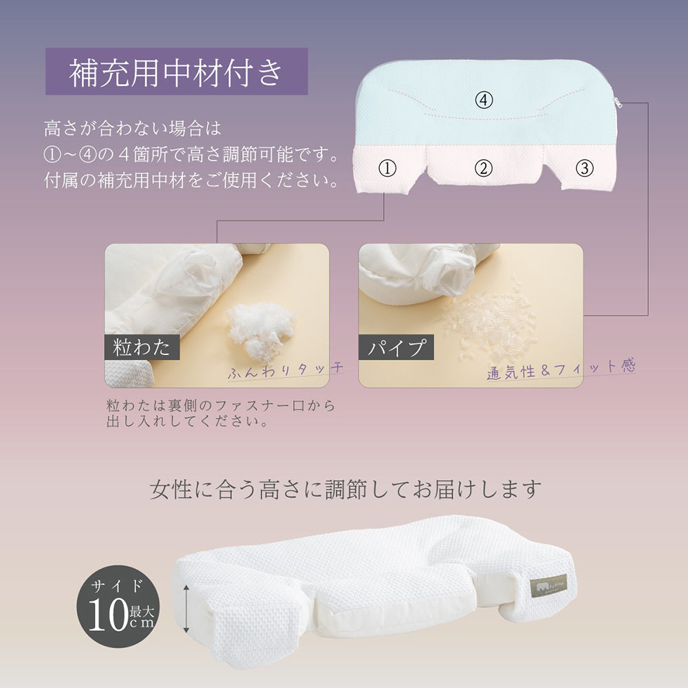 cocochi factory　女性が考えた寝返りしやすい熟睡枕 macolom　eギフト