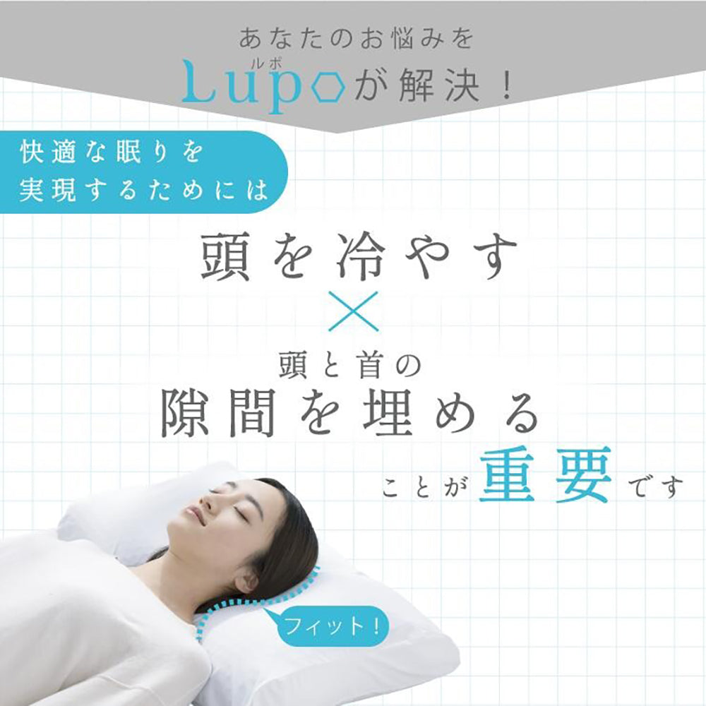 cocochi factory　ひんやりフィットする熟睡枕 Lupo　eギフト
