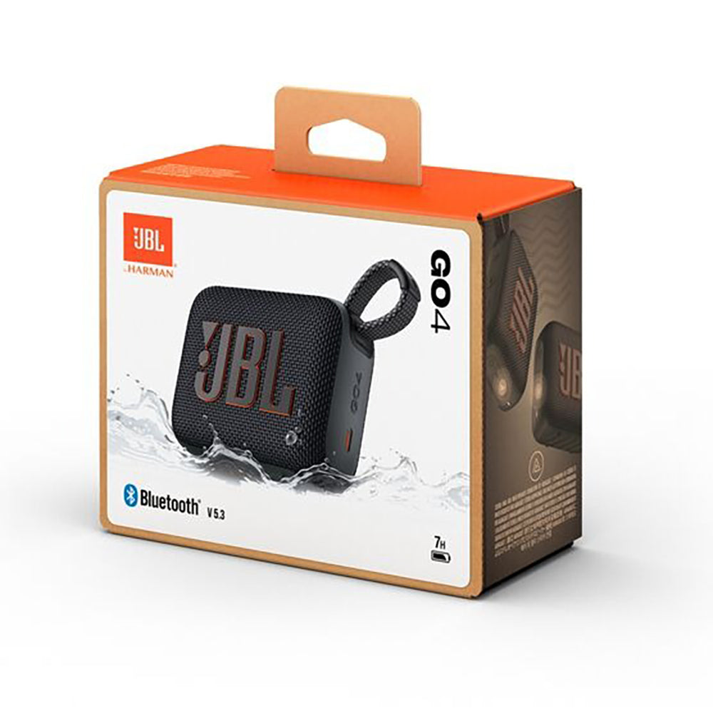 JBL　ウルトラポータブルBluetoothスピーカーGo 4　Black　eギフト