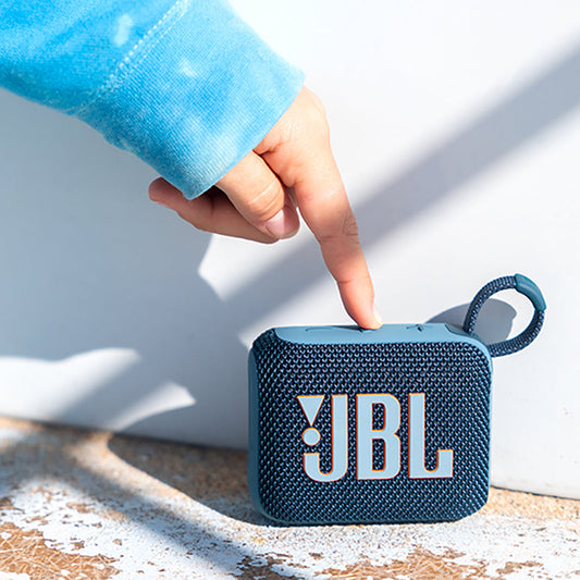 JBL　ウルトラポータブルBluetoothスピーカーGo 4　BLUE　eギフト