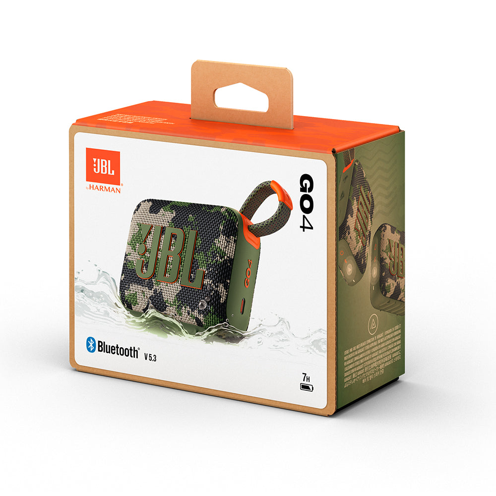 eギフト】JBL ウルトラポータブルBluetoothスピーカーGo 4 SQUAD