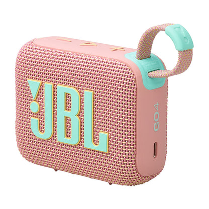 JBL　ウルトラポータブルBluetoothスピーカーGo 4　SWASH PINK　eギフト