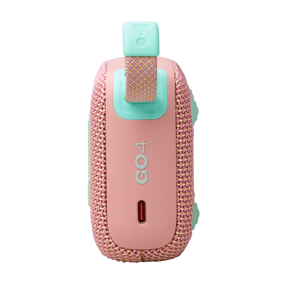 JBL　ウルトラポータブルBluetoothスピーカーGo 4　SWASH PINK　eギフト