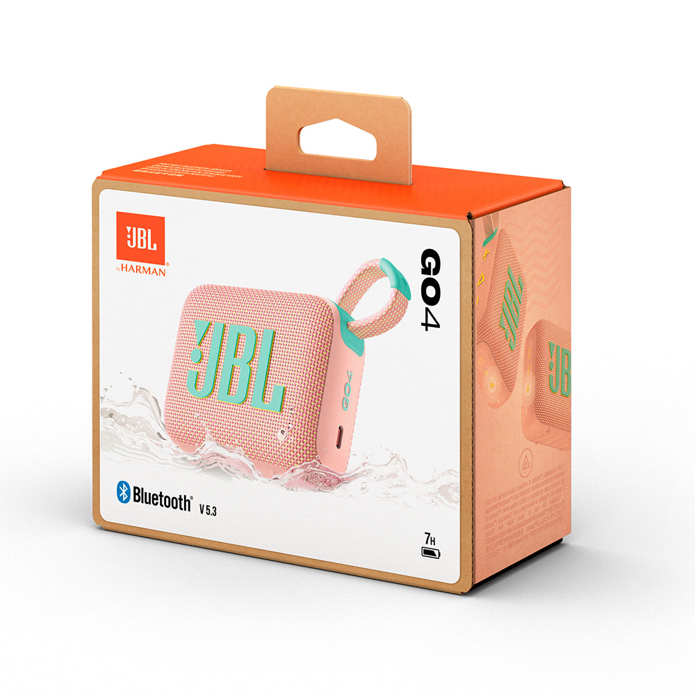 JBL GO 4 ポータブルスピーカー ピンク 2個セット eギフト】JBL ウルトラポータブルBluetoothスピーカーGo 4 SWASH PINK