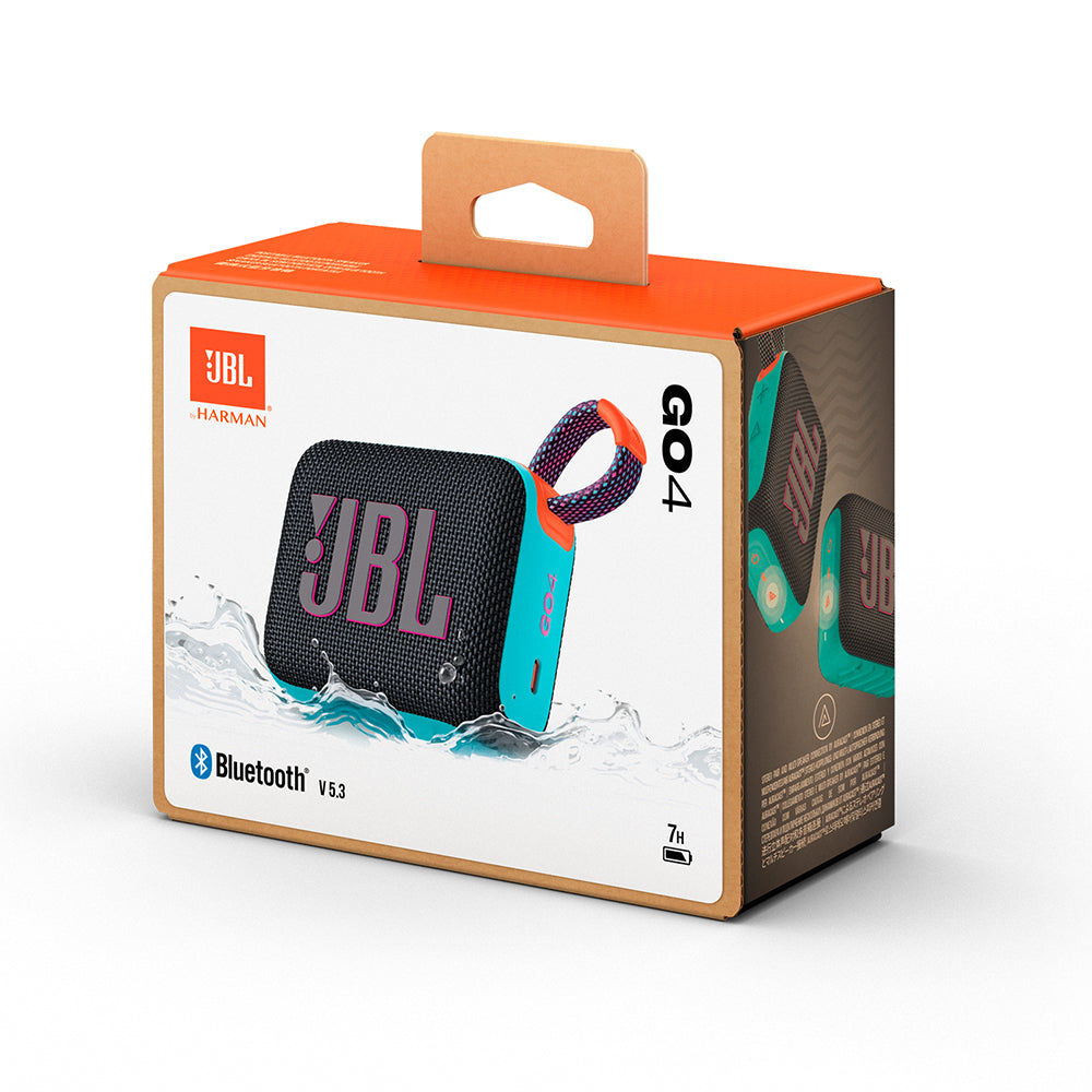 eギフト】JBL ウルトラポータブルBluetoothスピーカーGo 4 FUNKY BLACK
