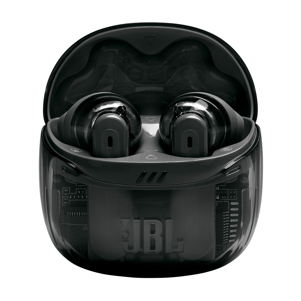 JBL　2ウェイハイブリッドノイズキャンセリング完全ワイヤレスイヤホン　Tune Flex 2 Ghost Edition　ブラック　eギフト