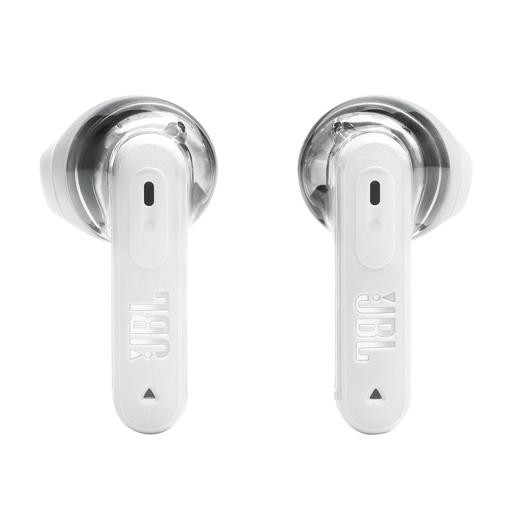 JBL　2ウェイハイブリッドノイズキャンセリング完全ワイヤレスイヤホン　Tune Flex 2 Ghost Edition　ホワイト　eギフト