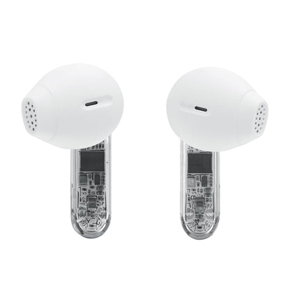 JBL　2ウェイハイブリッドノイズキャンセリング完全ワイヤレスイヤホン　Tune Flex 2 Ghost Edition　ホワイト　eギフト