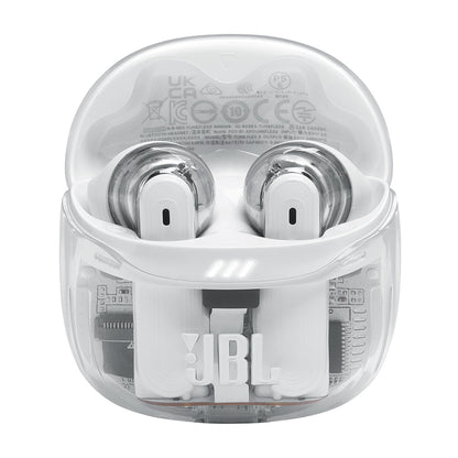 JBL　2ウェイハイブリッドノイズキャンセリング完全ワイヤレスイヤホン　Tune Flex 2 Ghost Edition　ホワイト　eギフト
