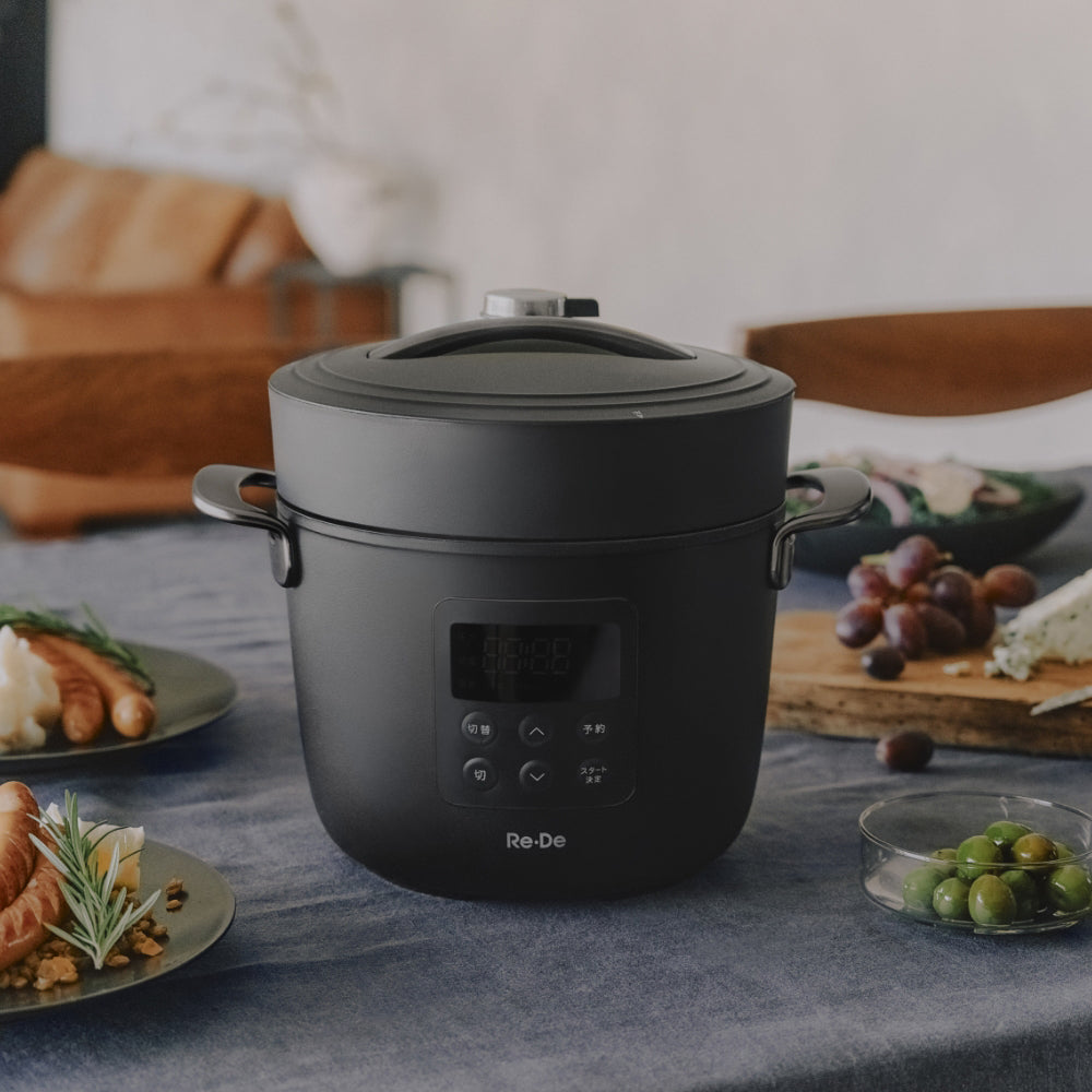 Re･De Pot 電気圧力鍋 2L ブラック ギフトカード