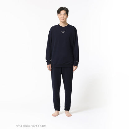 リカバリーウェア BAKUNE スウェット 上下 ネイビー(Men'S_S)　eギフト