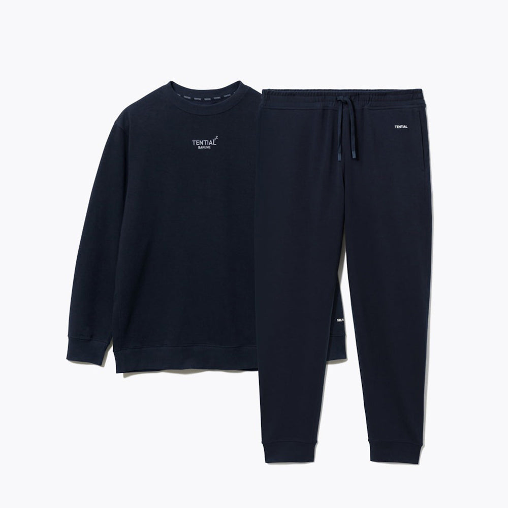 リカバリーウェア BAKUNE スウェット 上下 ネイビー (Men'S_M)　eギフト