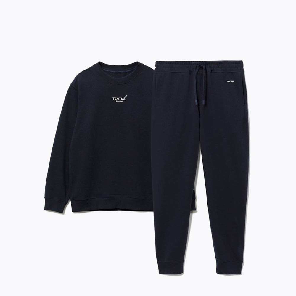 リカバリーウェア BAKUNE スウェット 上下 ネイビー (Women’s_L)　eギフト