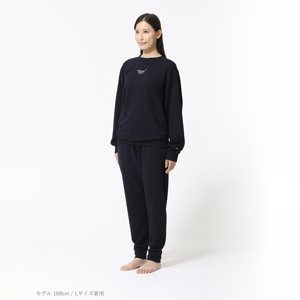リカバリーウェア BAKUNE スウェット 上下 ネイビー (Women’s_XL)　eギフト