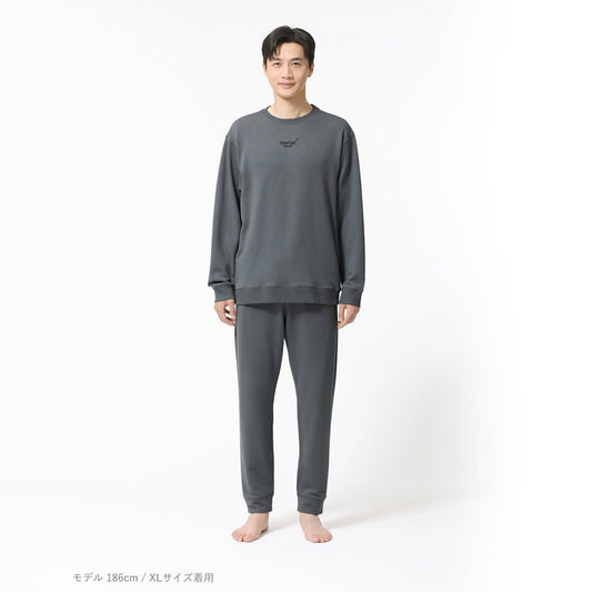 リカバリーウェア BAKUNE スウェット 上下 ダークグレー (Men'S_M)　eギフト