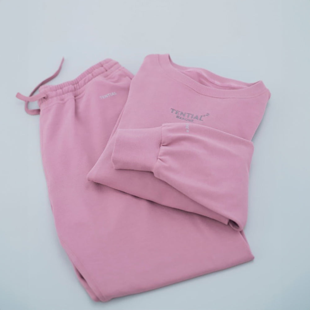 eギフト】リカバリーウェア BAKUNE スウェット 上下 ピンク (Women's_M