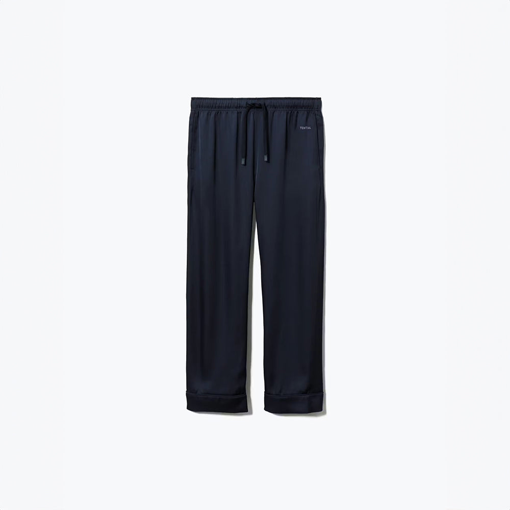 リカバリーウェア BAKUNE パジャマサテン上下(Unisex) ネイビーM　eギフト