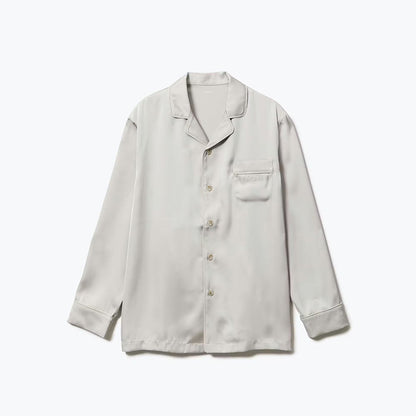 リカバリーウェア BAKUNE パジャマサテン上下(Unisex) グレージュXL　eギフト