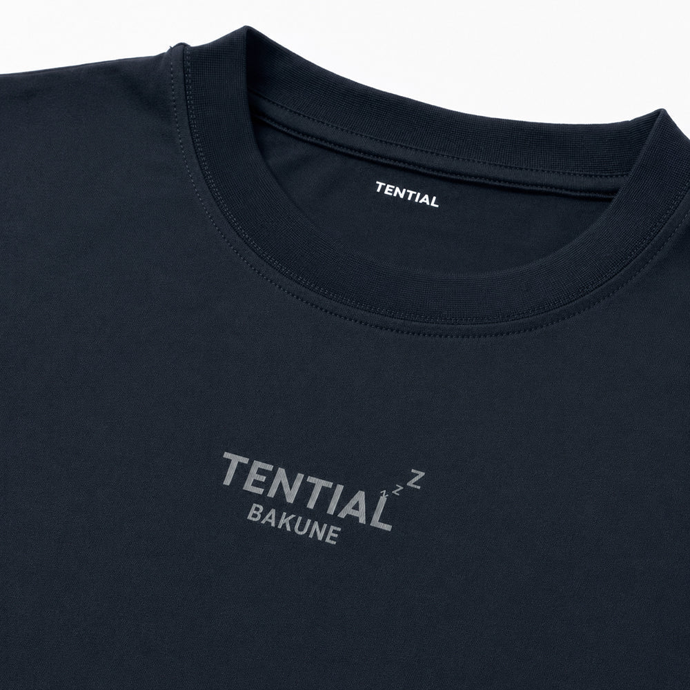 【父の日カード】 リカバリーウェア BAKUNE Dry Men's 半袖上下セット ネイビー M 【一般医療機器】　eギフト
