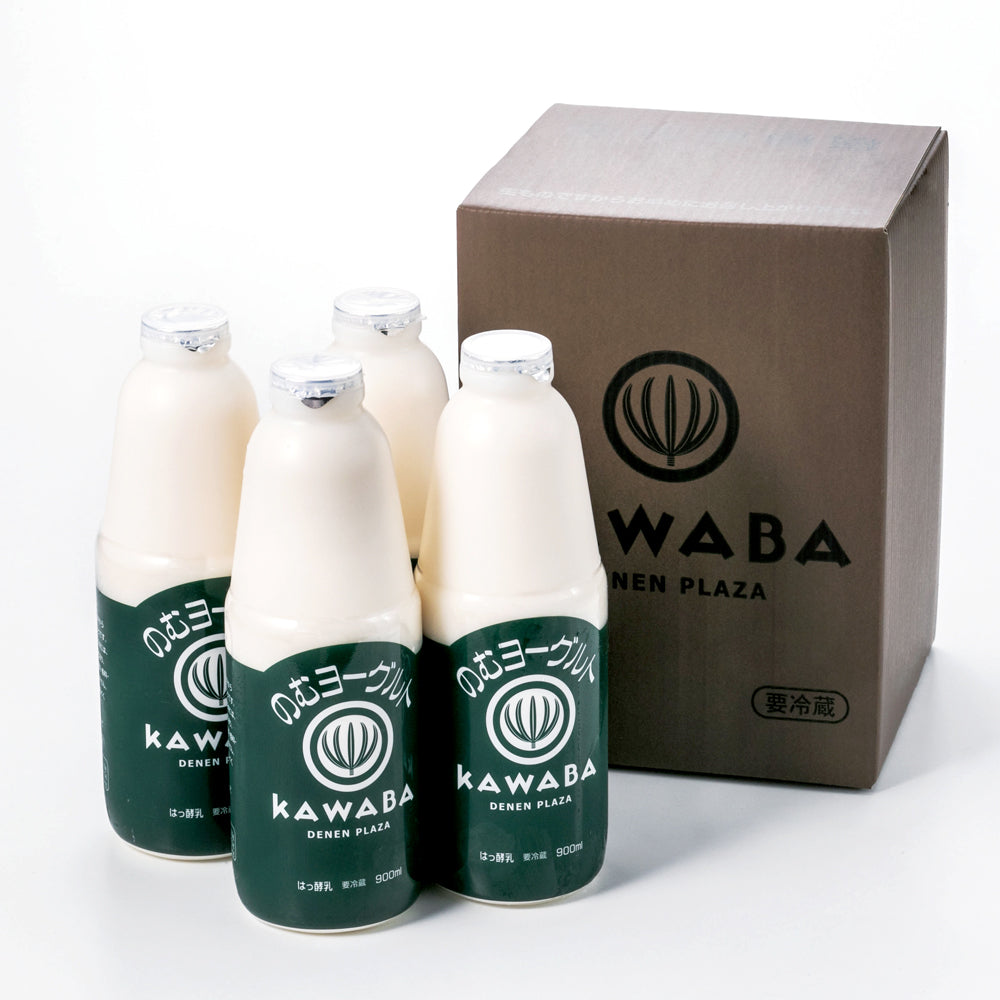 KAWABA(カワバ)川場のむヨーグルト900ml 4本セット　eギフト