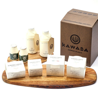 KAWABA(カワバ)チーズ4種食べ比べとヨーグルトセット　eギフト