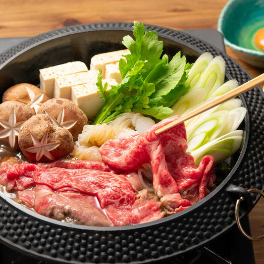 鹿児島黒牛 肩ロースすきやき用(1000g)　eギフト