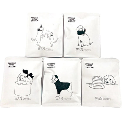 デカフェコーヒー専門 イノセントコーヒー WAN coffeeドリップバッグセット 10pc ギフトカード