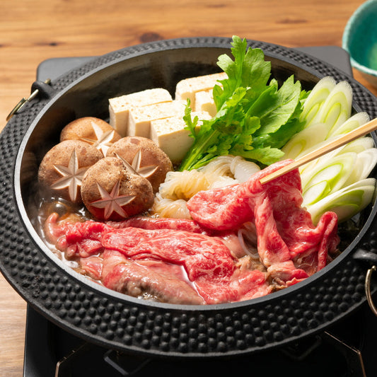 鹿児島黒牛　肩ロース　すき焼 400g　eギフト