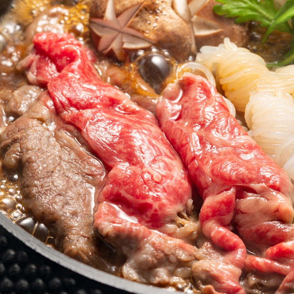 はこだて大沼黒牛　肩ロース すき焼き 1500g
