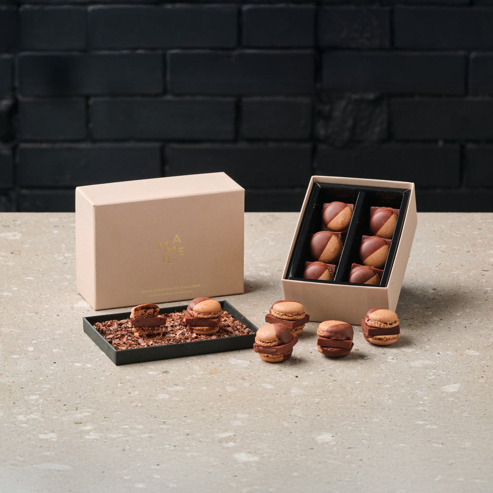 MAMEIL NAMA CHOCOLATE MACARON（生チョコレートマカロン）‑Chocolate