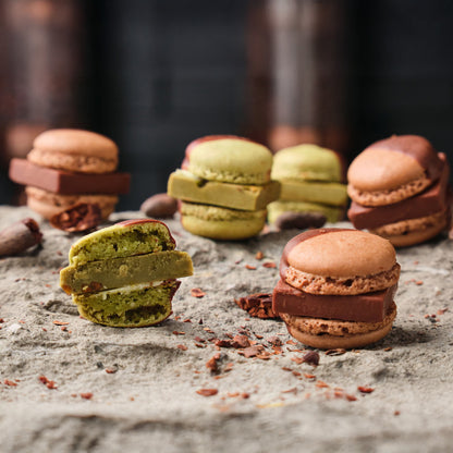 MAMEIL NAMA CHOCOLATE MACARON（生チョコレートマカロン）Choco＆Pistachio