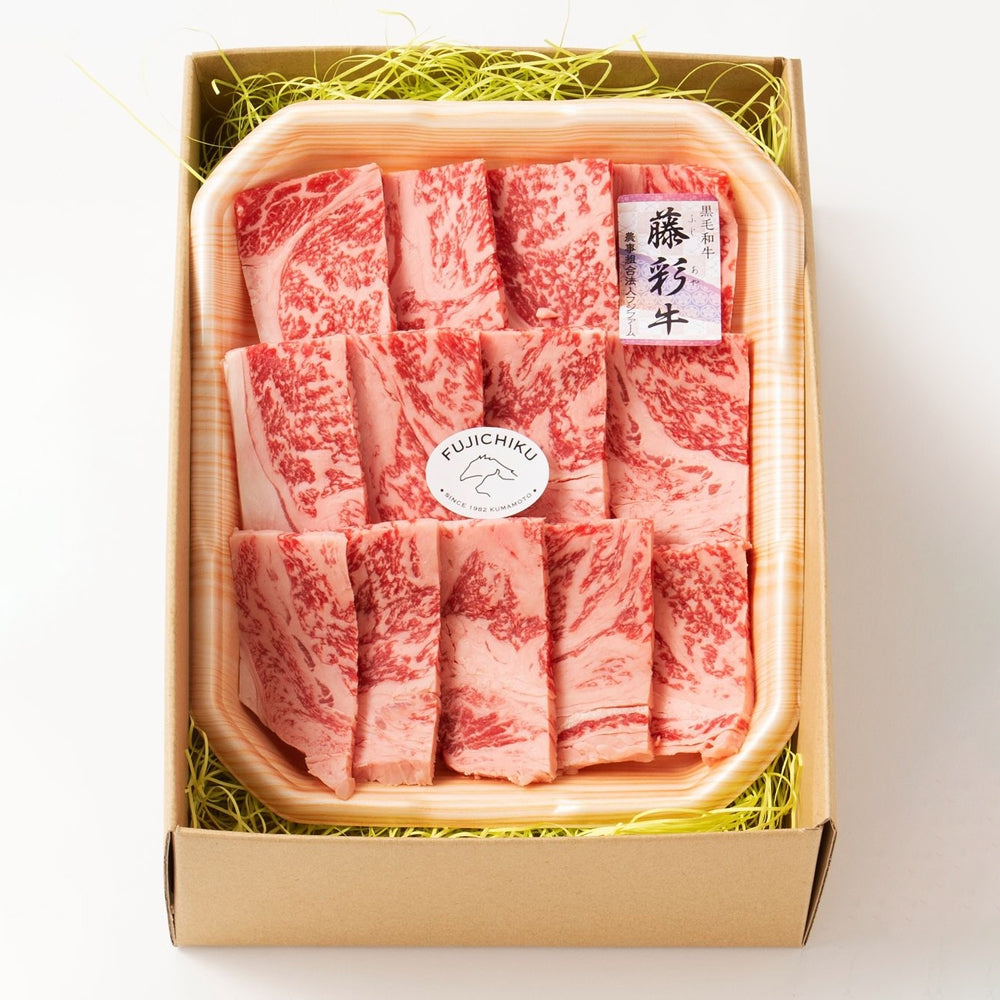 熊本 「フジチク」 藤彩牛ロース焼肉用　eギフト