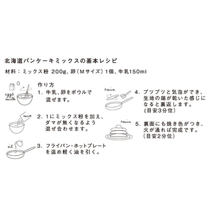 「NORTH FARM STOCK」パンケーキミックス＆北海道ハニーナッツ＆北海道ミルクジャム2種 詰め合わせ[4種]　eギフト