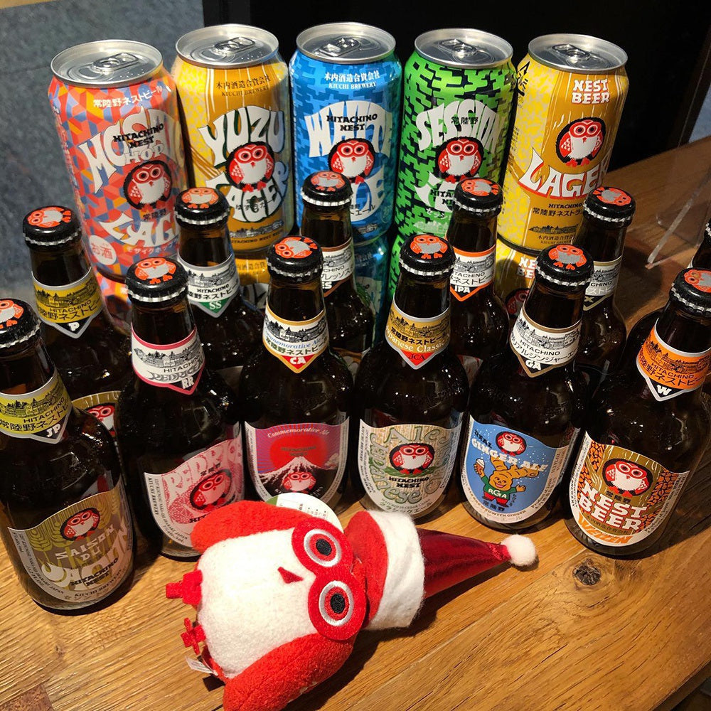 茨城クラフトビール 常陸野ネストビール ノン・エール(ノンアルコール0.3%)瓶330ml(24本)　eギフト