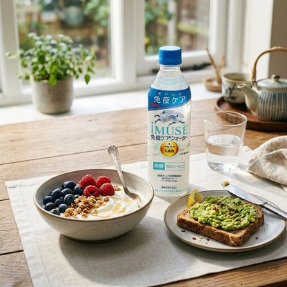 キリン iMUSE 免疫ケアウォーター プラズマ乳酸菌 ペットボトル  500ml 24本　eギフト
