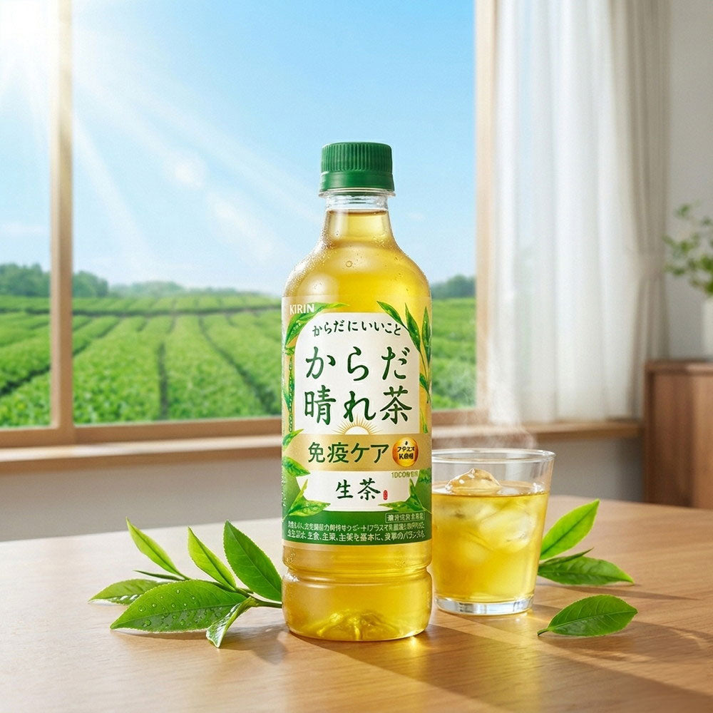 キリン 生茶 からだ晴れ茶 機能性表示食品  525ml 24本　eギフト
