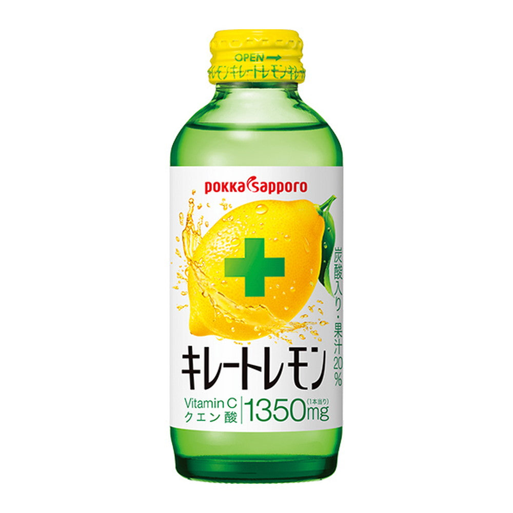 ポッカサッポロ キレートレモン 瓶 155ml 24本　eギフト