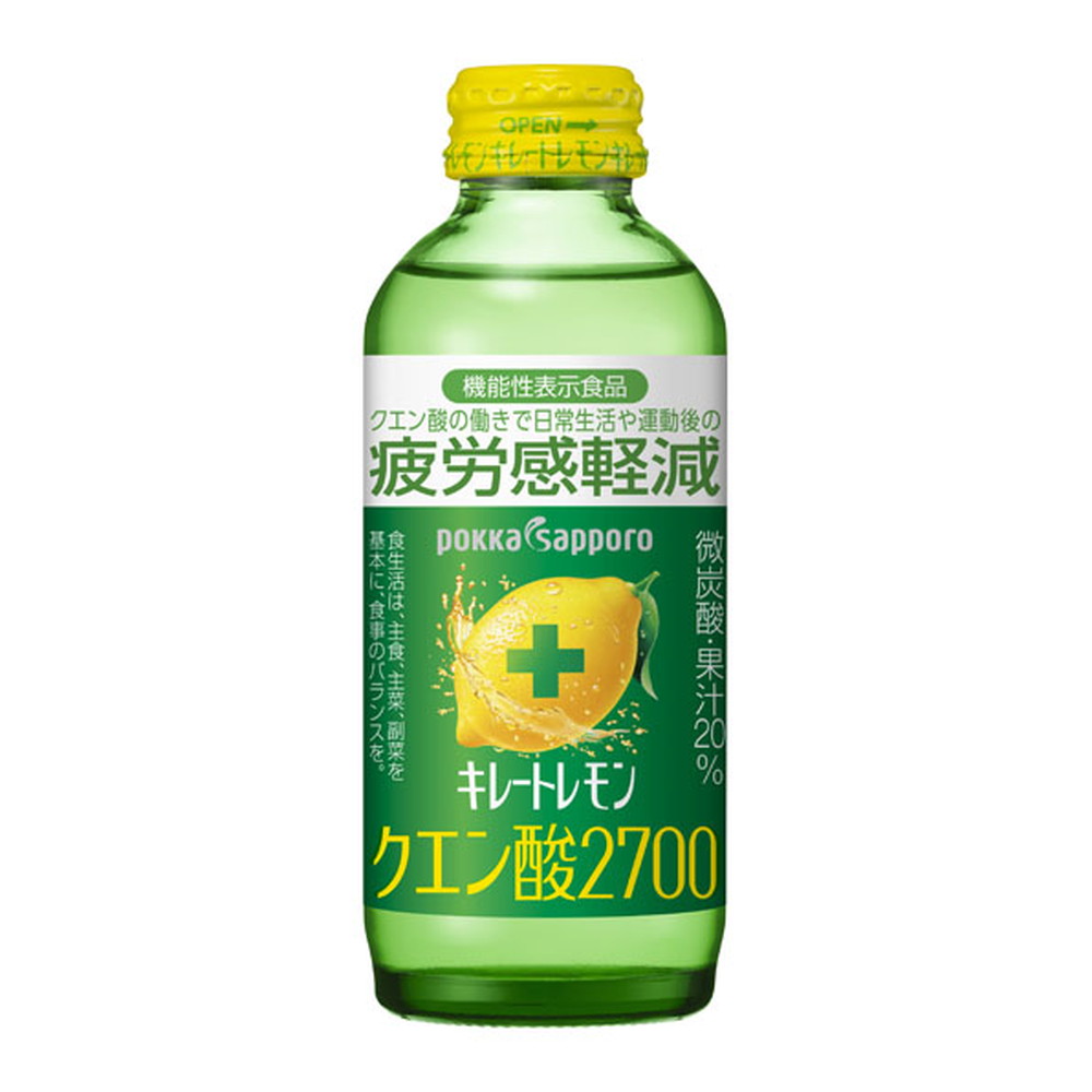 ポッカサッポロ キレートレモン クエン酸2700 瓶  155ml 24本　eギフト