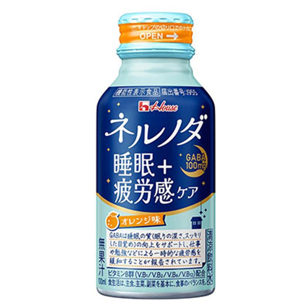 ハウスウェルネスフーズ ネルノダ 睡眠＋疲労感ケア  100ml×30本×1ケース (30本)　eギフト
