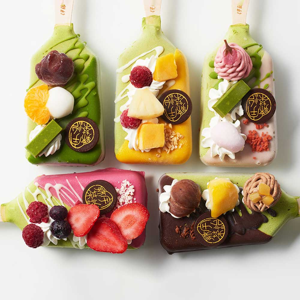 抹茶パフェアイスバー5種 5本セット　eギフト