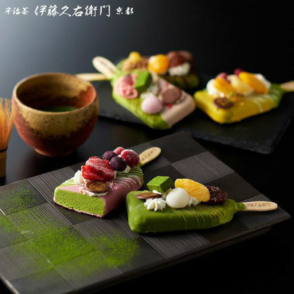 抹茶パフェアイスバー5種 8本セット ギフトカード